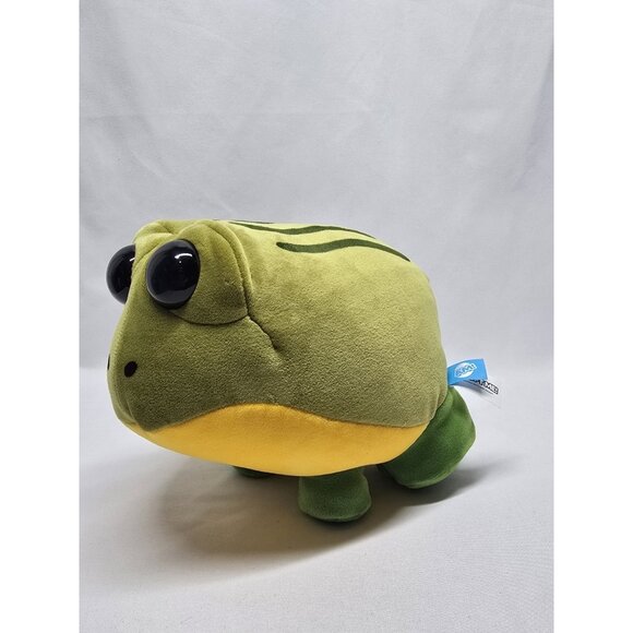 Adopt Me! Green & Yellow Bullfrog Plush No Code- 8 Inches - Picture 1 of 8